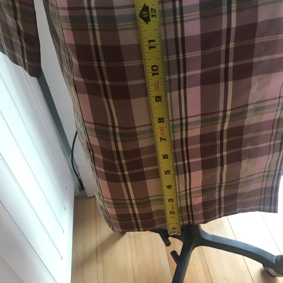 Gap Plaid trench style coat - Picture 5 of 10